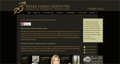 Desktop Screenshot of bryanfamilydentistry.com